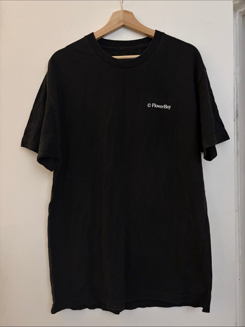 Golf Wang Black FlowerBoy Logo Short Sleeve Tee